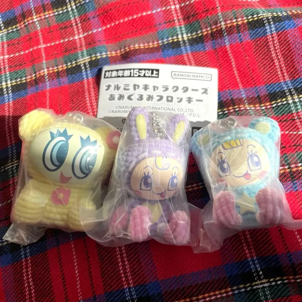 ナルミヤキャラクターズ あみぐるみフロッキー 3種セット