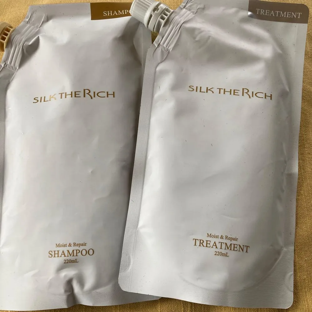 SILK THE RICH シャンプー トリートメント 詰替セット