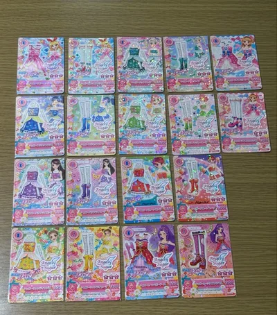 アイカツ 18枚セット プロモ シュガーコーデ いちご あかり 美月 ユリカ