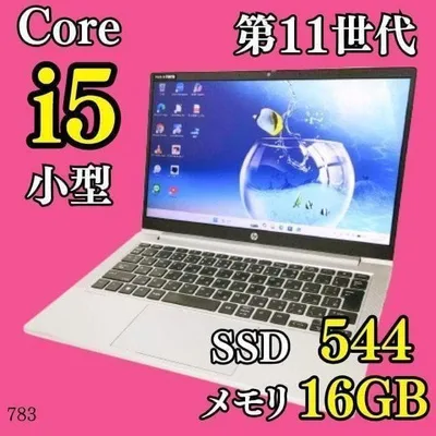 第11世代i5✨️16GB 小型 Win11 SSD カメラ付きノートパソコン