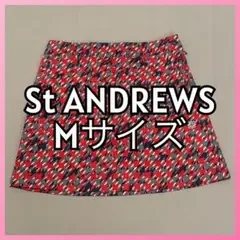 セントアンドリュースSt ANDREWS 千鳥柄スカート M 総柄