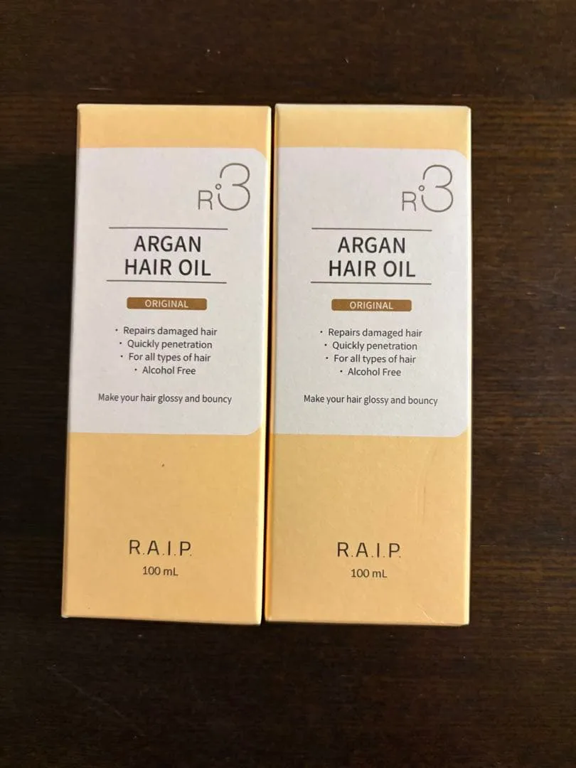 RAIP ライプ R3 アルガンヘアオイル オリジナル 100ml 2本