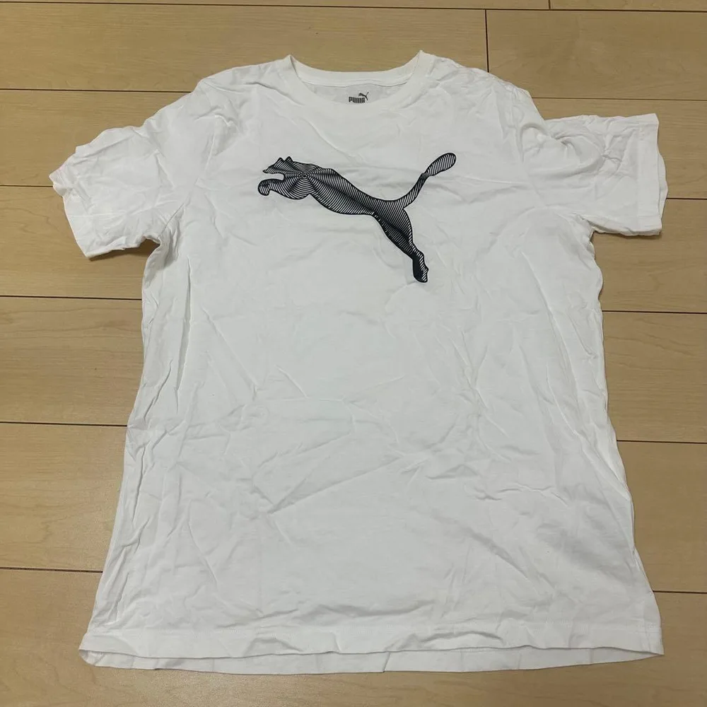 PUMA プーマ Tシャツ ホワイト Lサイズ