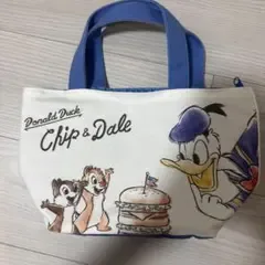 ドナルド チップとデール 保冷ランチバッグ
