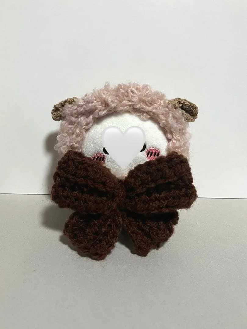 ぬい用 帽子 おすわりぬいぐるみ ちいかわ ボンネット ひつじ 被り物