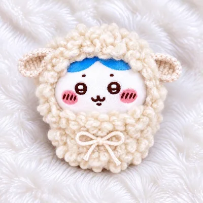 ハンドメイド ちいかわ おすわりぬいぐるみ ひつじ着ぐるみ ぬい服