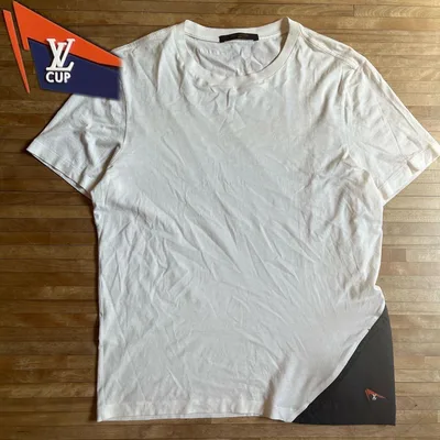 【激レア】Louis Vuitton LV ロゴTシャツ アメリカンカップ S