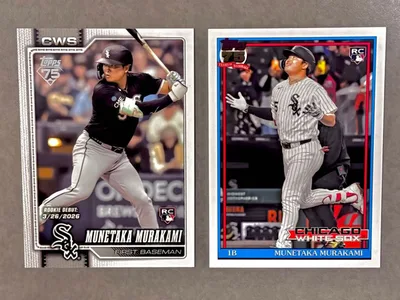 村上宗隆 ホワイトソックス RC 2枚 1991復刻 2026 Topps