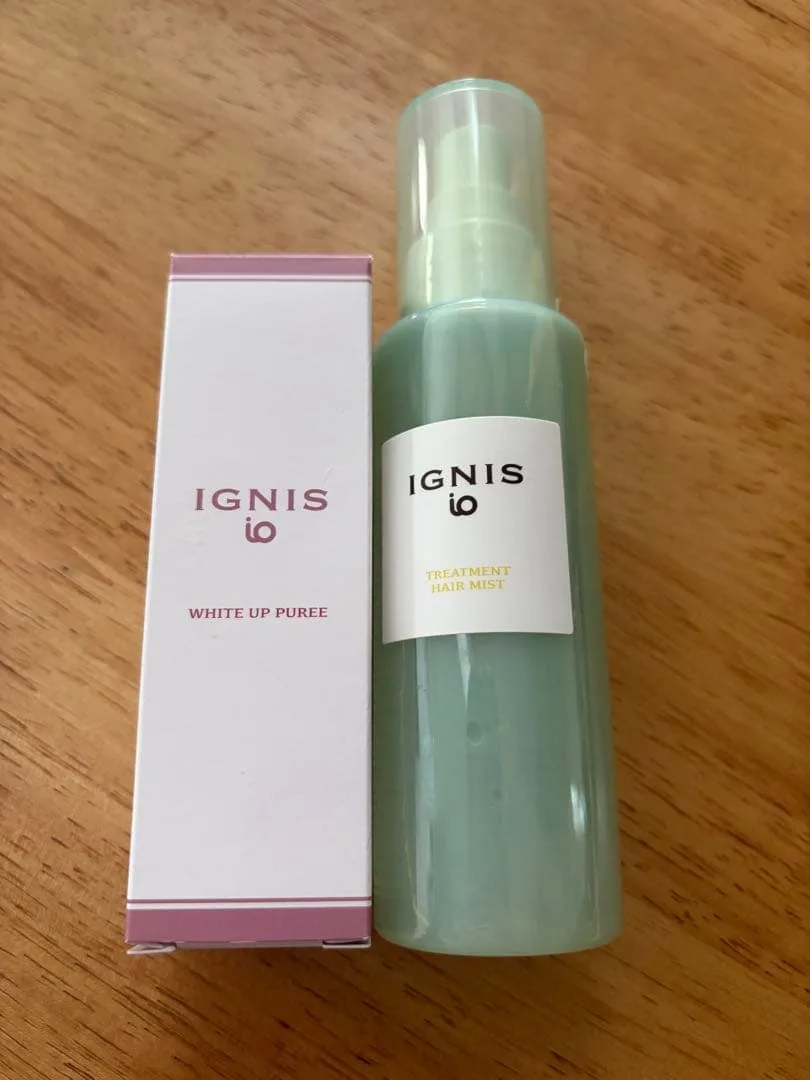 新品未使用IGNIS ホワイトアップ ピューレ & トリートメント ヘアミスト