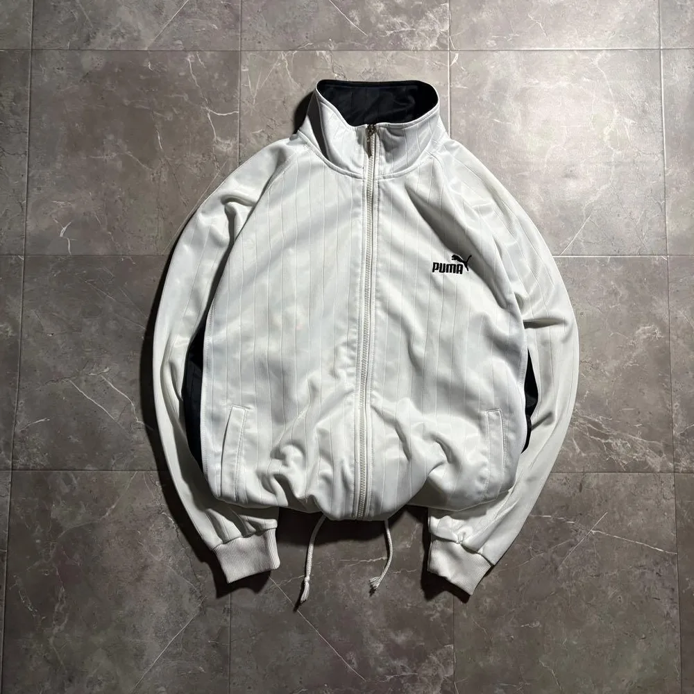80s vintage puma track jacket y2k ドローコード