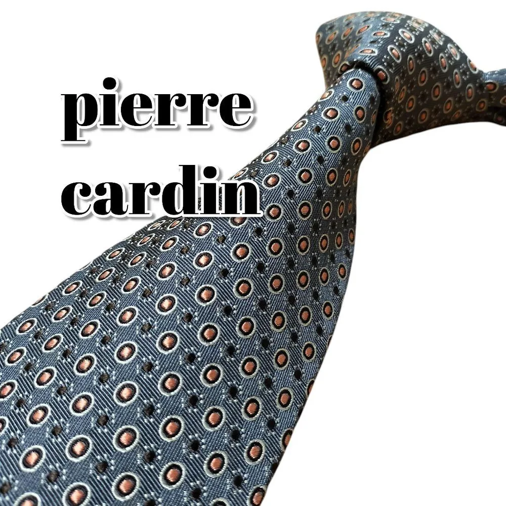 ★pierre cardin★ ピエールカルダン グレー系 総柄