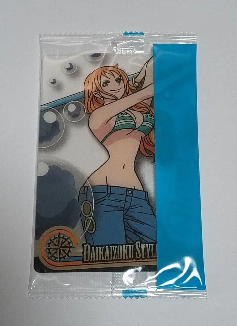 ONE PIECE森永ウエハースカード ナミ未開封カード