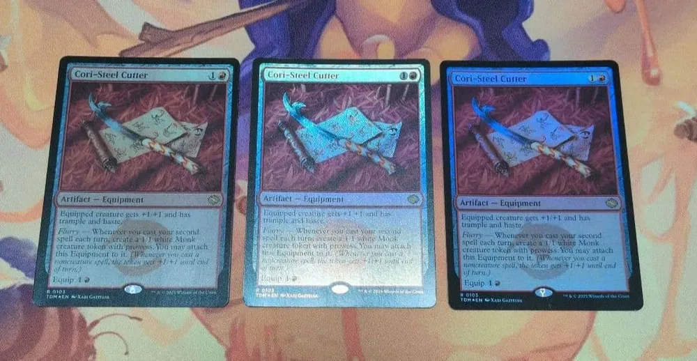 MTG コーリ鋼の短刀 英語 foil 3枚セット