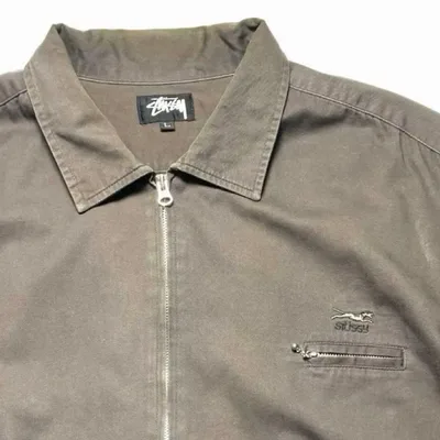 80s Old Stussy ドリブラージャケット L 黒タグ ヴィンテージ