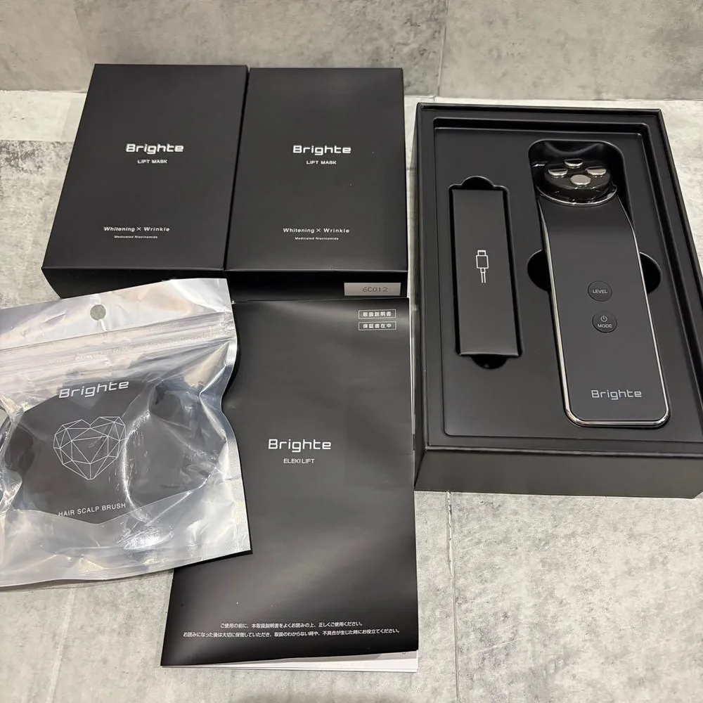 Brighte ブライト エレキリフト 美顔器 EMS RF LED リフトケア