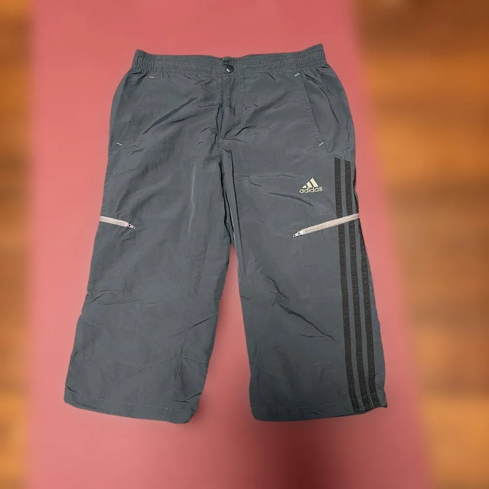 adidas climate アディダス ナイロンハーフパンツ Lサイズ