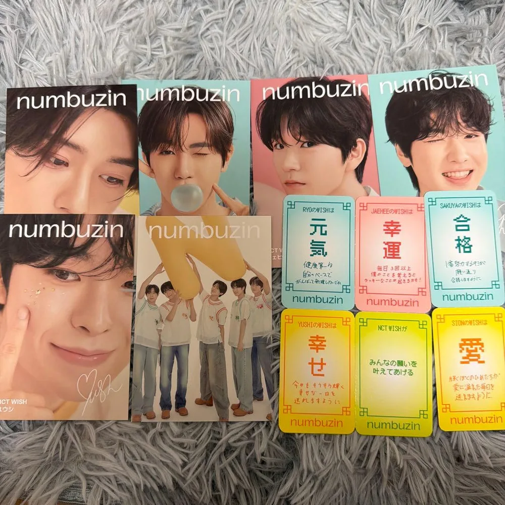 numbuzin NCT WISH トレカ セット
