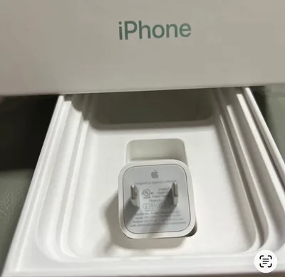 【新品未使用】iPhone純正イヤホン付属品 電源アダプター