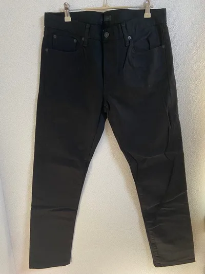 UNIQLO JEANS ブラック デニムパンツ 33(84㎝)