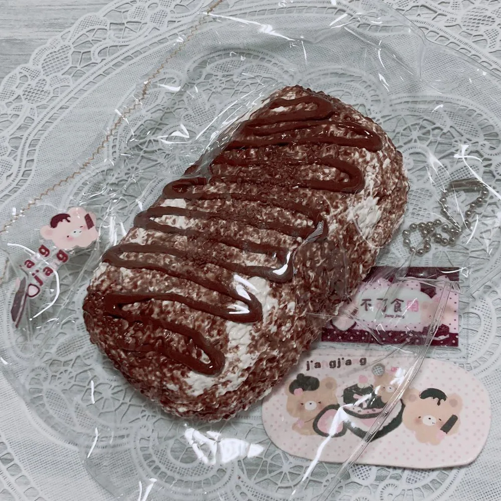 jiangjiang studio チョコレート ケーキ スクイーズ 姜姜大王