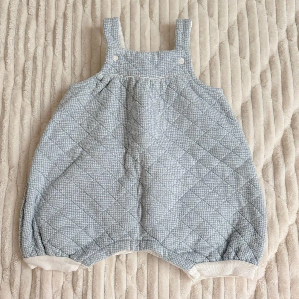 PETIT BATEAU プチバトー ベビー ロンパース キルティング