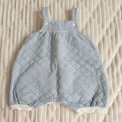 PETIT BATEAU プチバトー ベビー ロンパース キルティング