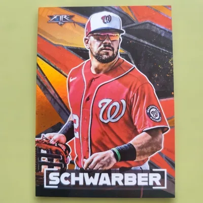 2021 Topps Fire Kyle Schwarber /299