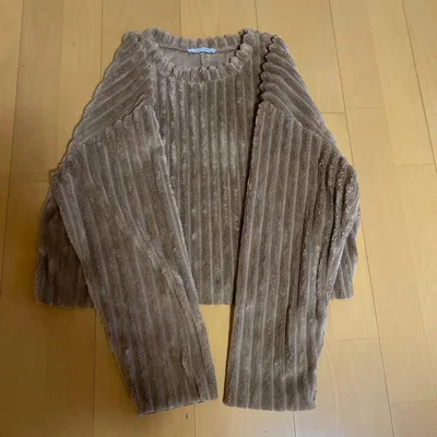 ZARA 長袖 トップス ベージュ Sサイズ