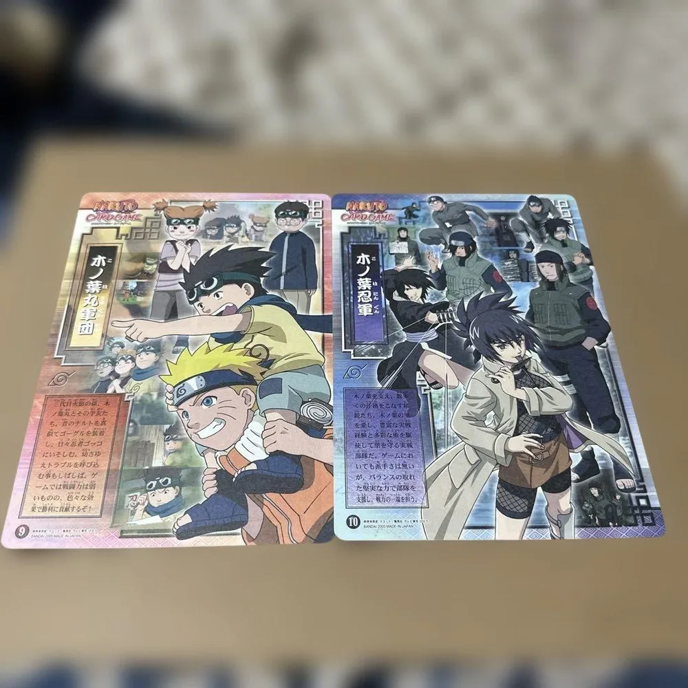 NARUTO ナルト ジャンボカード 4種 未剥がし