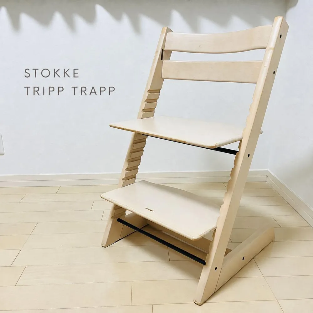 STOKKE Tripp Trapp ベビーチェア ホワイトウォッシュ