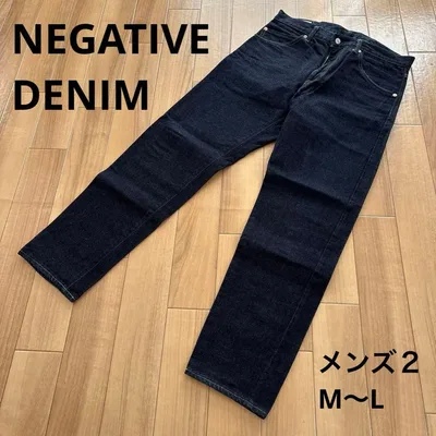 【美品】NEGATIVE DENIM メンズ デニムパンツ メンズ M~Lサイズ
