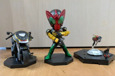 仮面ライダーオーズ デフォルメフィギュア 3点セット