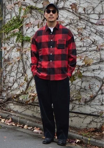 VANS ネルシャツ チェック柄