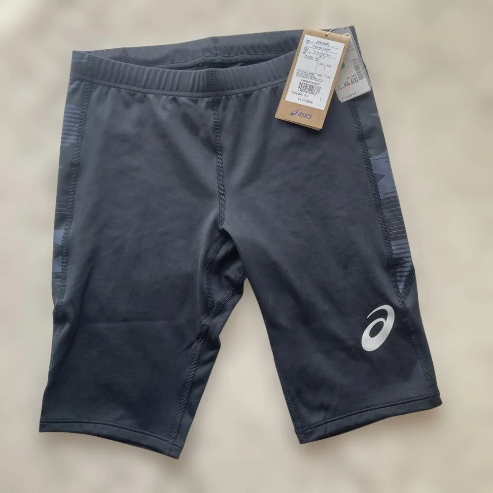 asics グラフィックミドルタイツ Lサイズ 新品