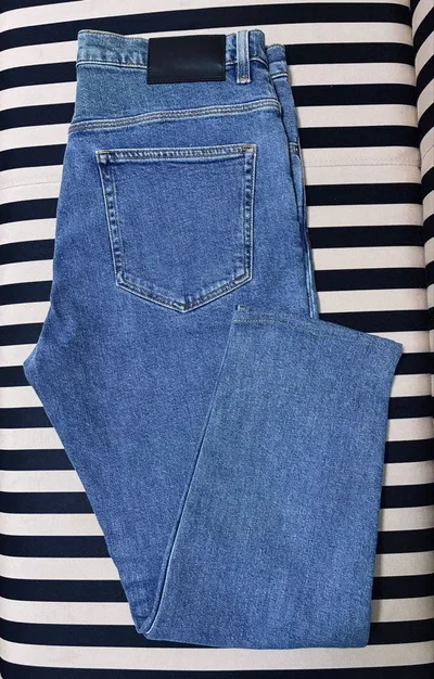 (極美品)Theory デニムパンツ ブルー メンズ