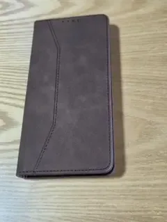 手帳型スマートフォンケース ブラウン