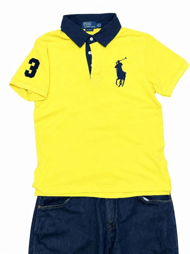 ラルフ polo ポロシャツ y2k swag archive ビッグポニー