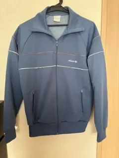 adidas トラックジャケット ブルー M