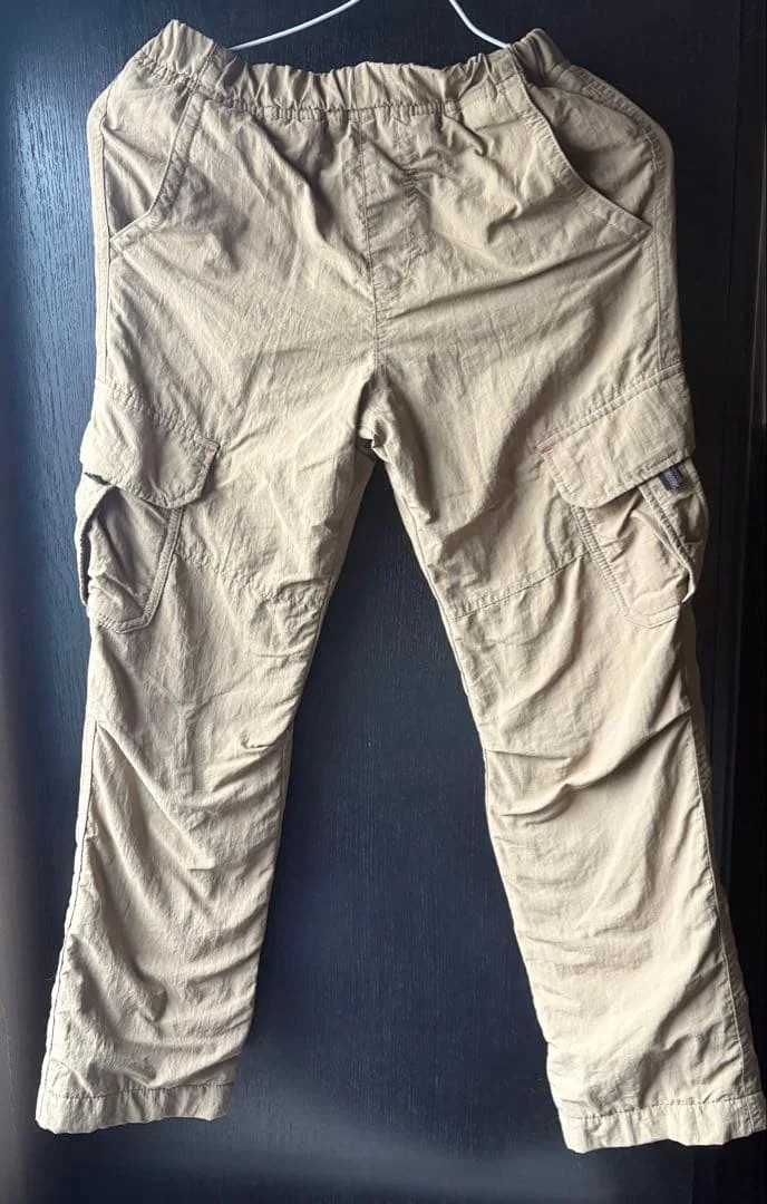 UNIQLO カーゴパンツ ベージュ M 130-140