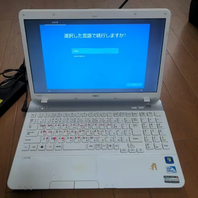 NEC LaVie PC-LS150F2H2W Windows 7