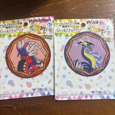 ポケモン シールワッペン コライドン ミライドン 2種セット