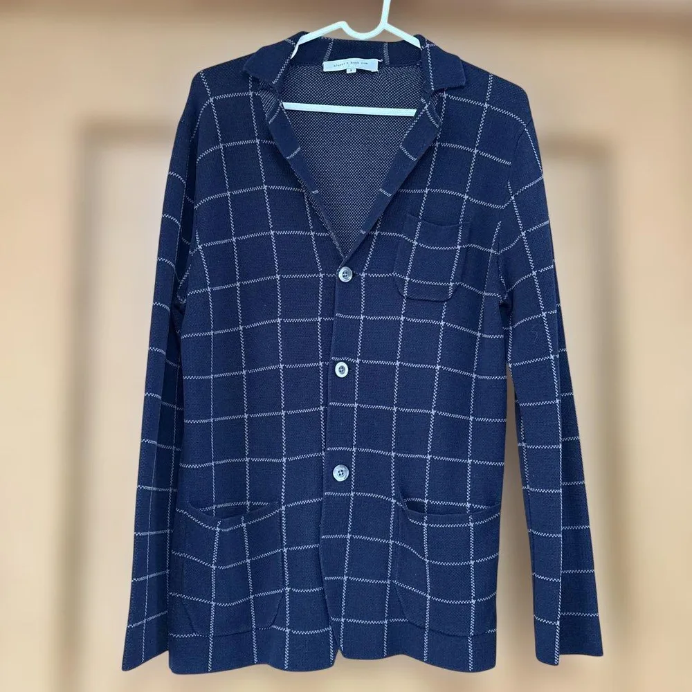 blazer's bank.com テーラードジャケット チェック柄