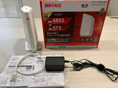 BUFFALO Wi-Fiルーター WSR-5400AX6P-WH