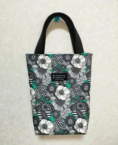 水筒バッグ ハンドメイド 花柄