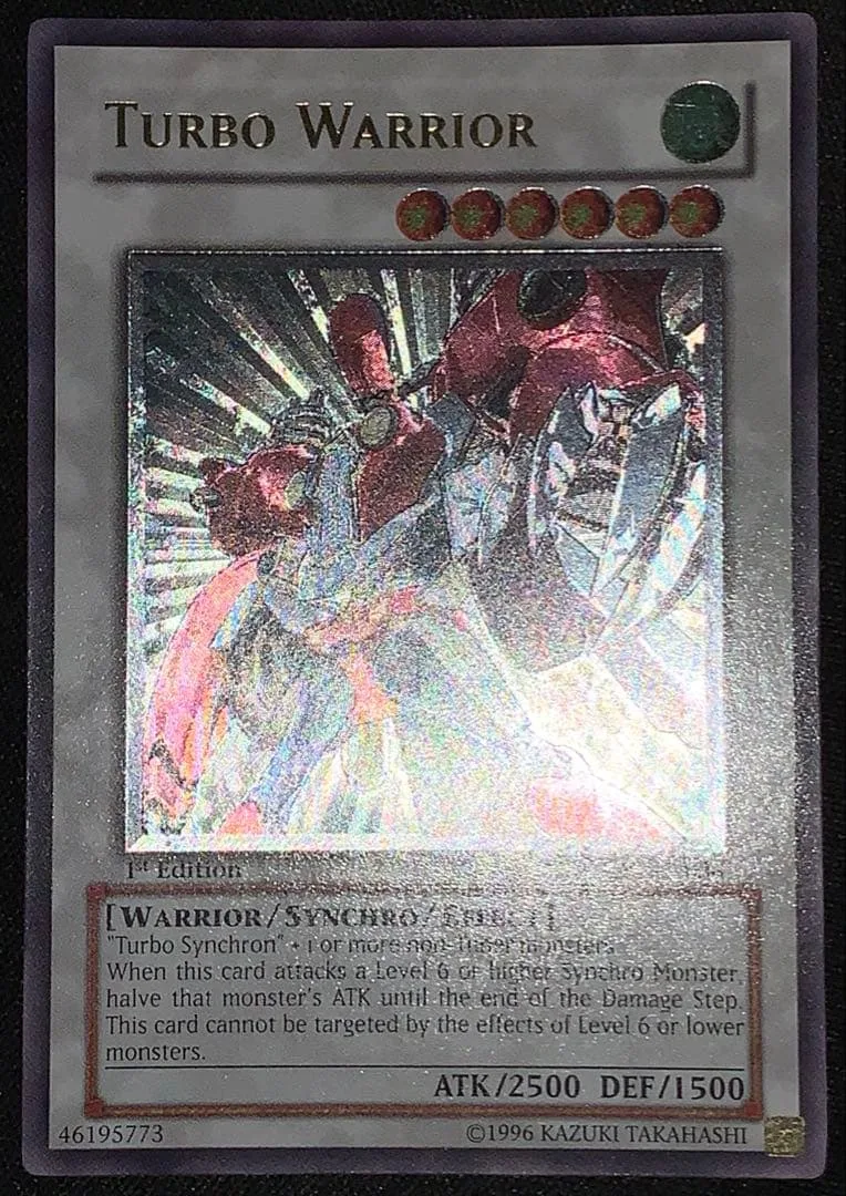 Yu-Gi-Oh Turbo Warrior Relief ภาษาอังกฤษ เวอร์ชันภาษาอังกฤษ 1st ②