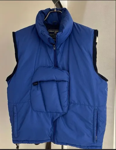vintage polo sport ダウンベスト 90s ラルフローレン