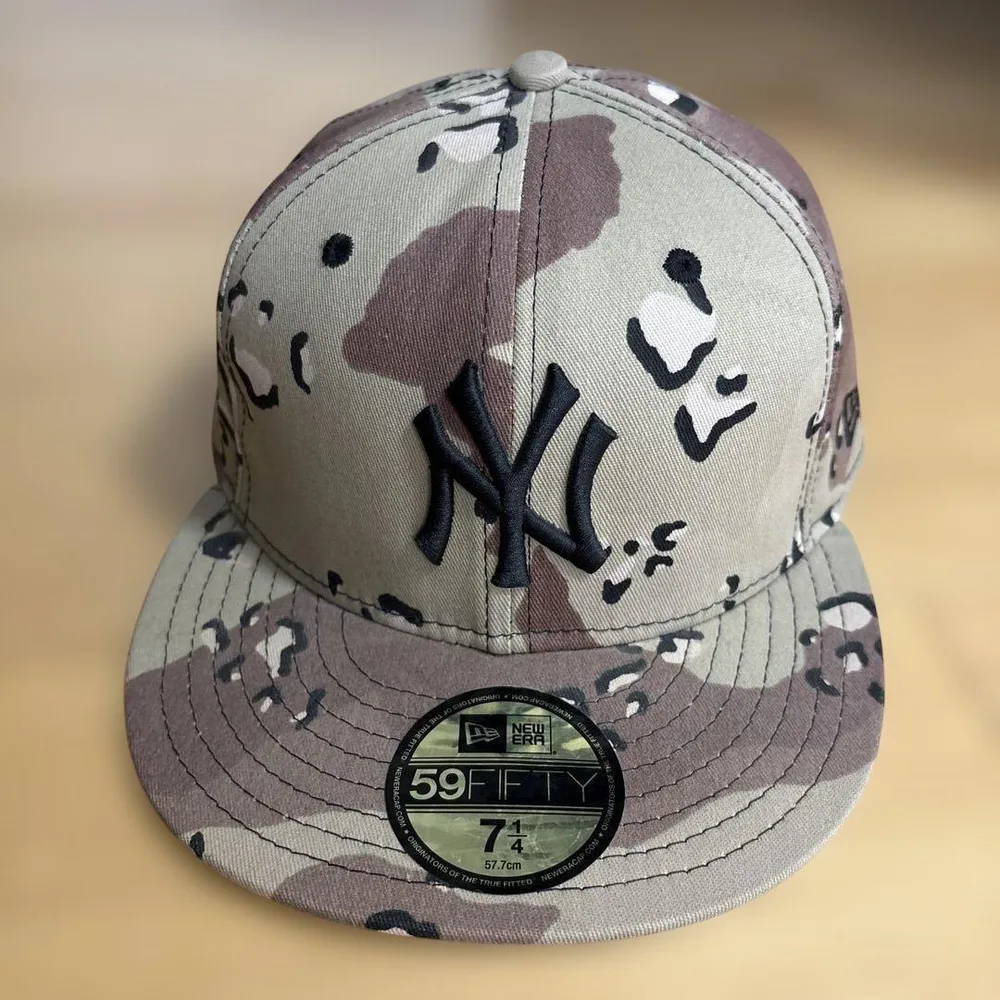 美品☆NEW ERA 59FIFTY ニューヨークヤンキース 迷彩