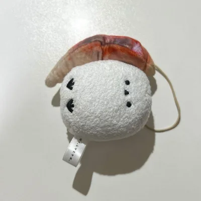 シマエナガのお寿司 はまち ストラップ ガチャガチャ
