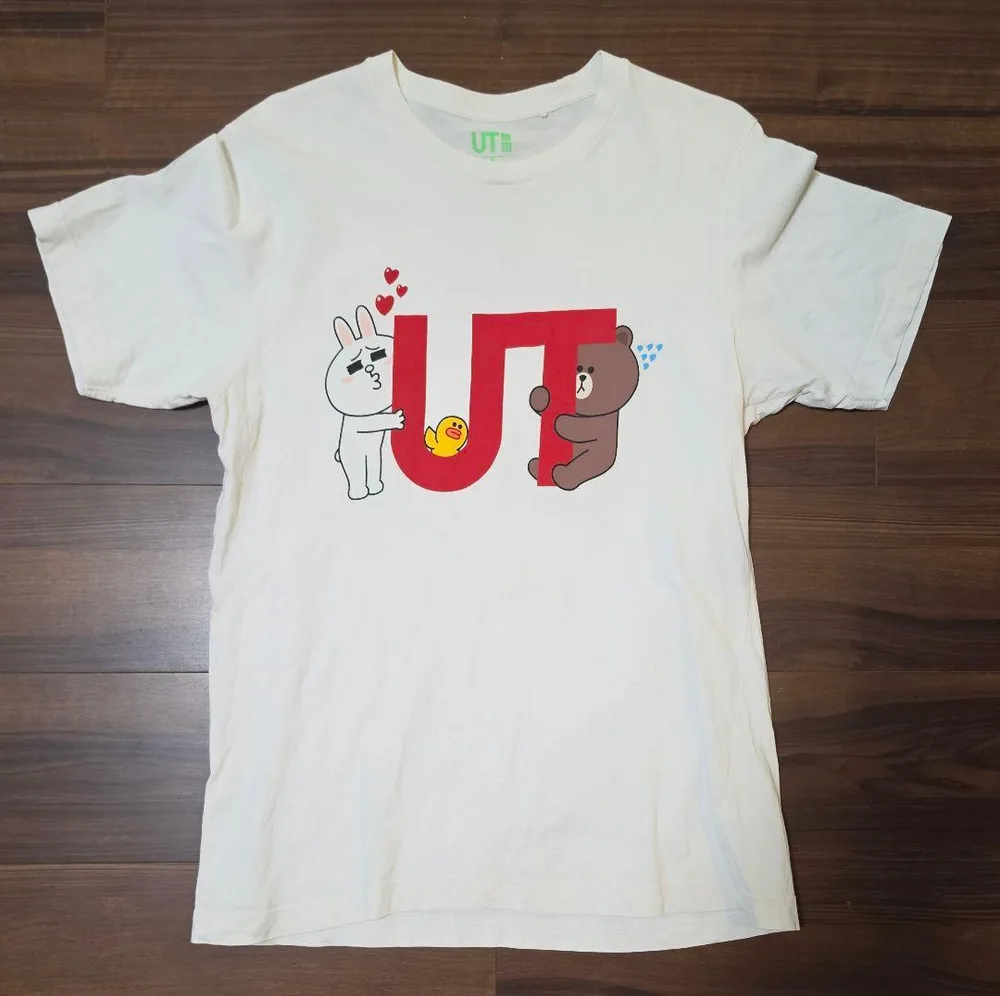 UNIQLO ユニクロ UT LINE FRIENDS Tシャツ ホワイト M