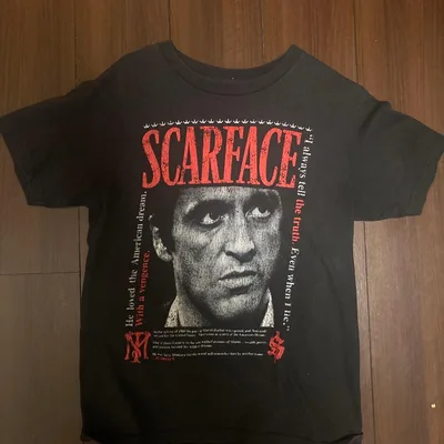 SCARFACE スカーフェイス Tシャツ ブラック S